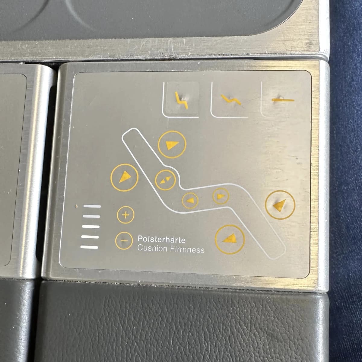 Lufthansa Airlines business class window seats.