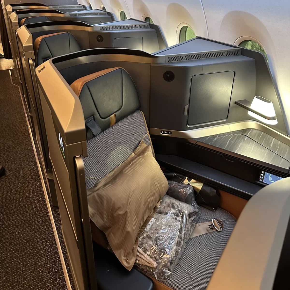 Business Class Window Starlux Airlines Business Class Review