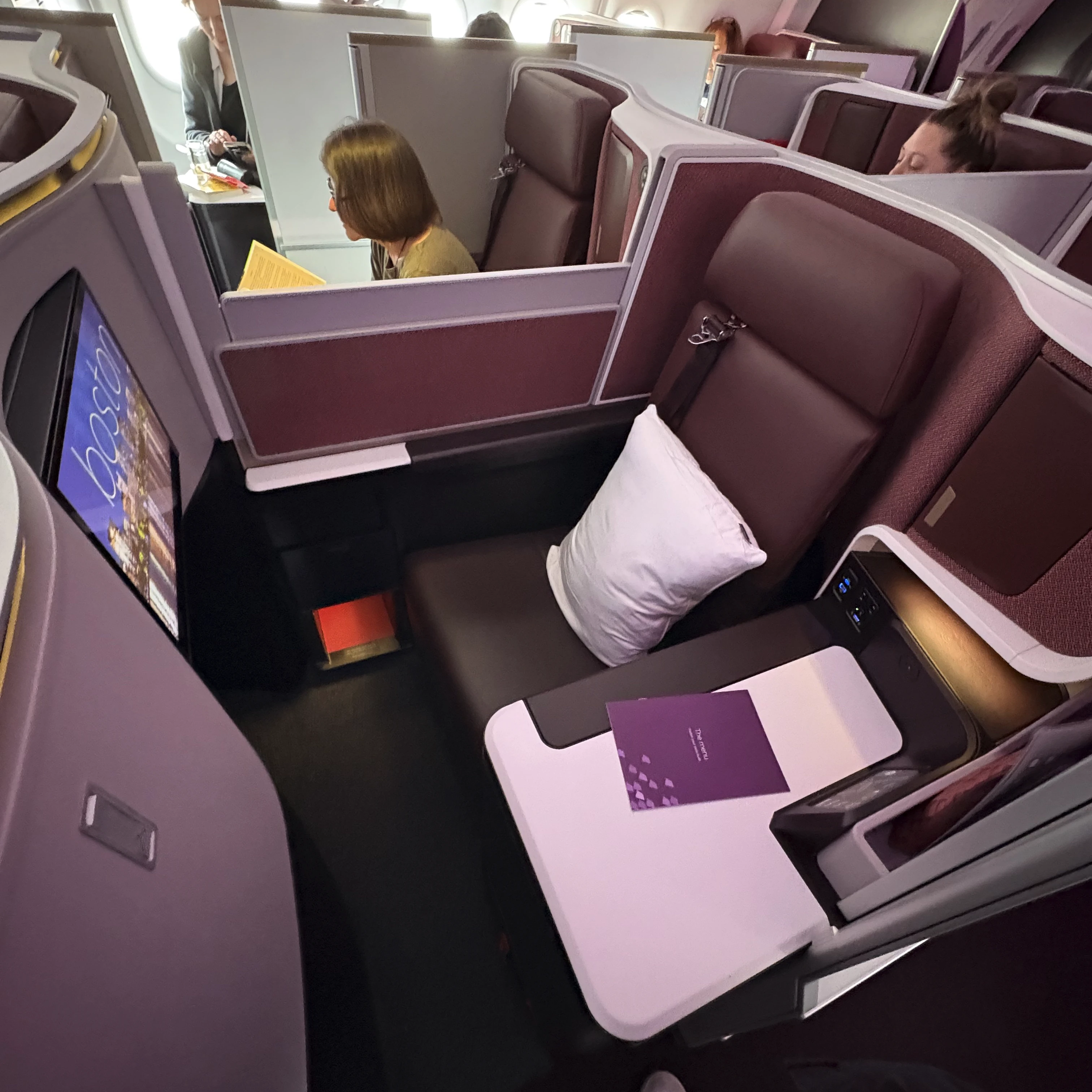 Virgin Atlantic Upper Class booked using Wells Fargo Rewards transfer partners for maximum value travel redemption.