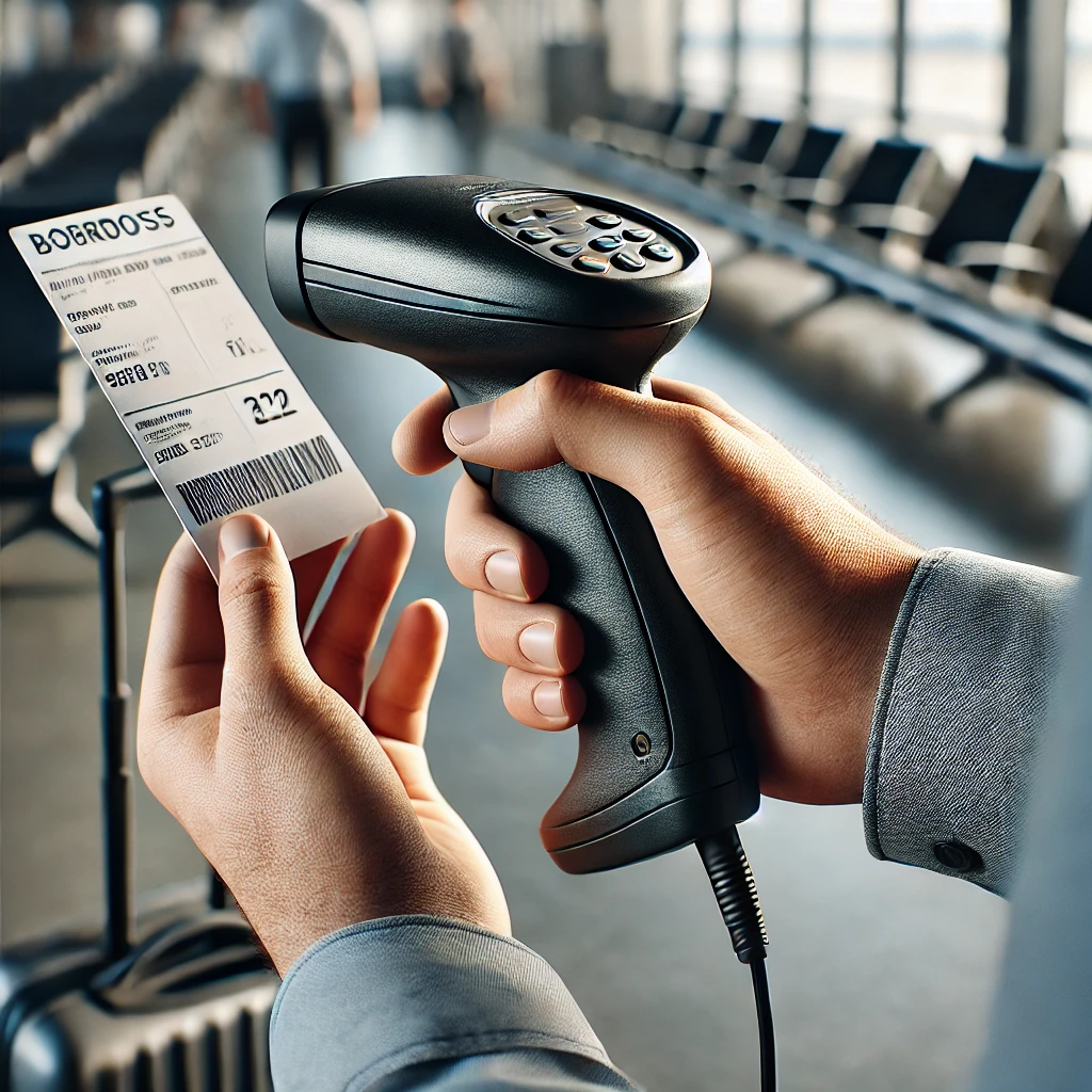 American Airlines has scanners to deal with boarding gate lice.